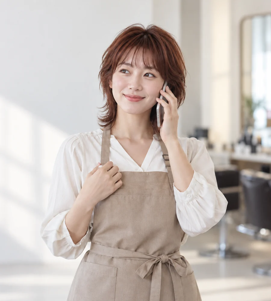 울산 직장인 일수 대출 상담을 휴대전화로 안내받는 고객